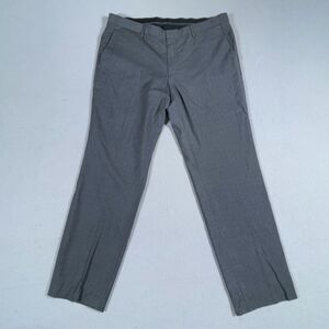 Hugo Boss‎ Pants Men 36 - 35x30 Grey Wool Slacks Formal Office Career